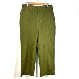 VTG Men's M-1951 Korean War US Army Cargo Field Wool Pants Trousers 50s 33x29